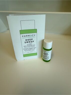 Farmacy Deep Sweep 2% BHA Pore Cleansing Solution - Travel Size 10mL NEW